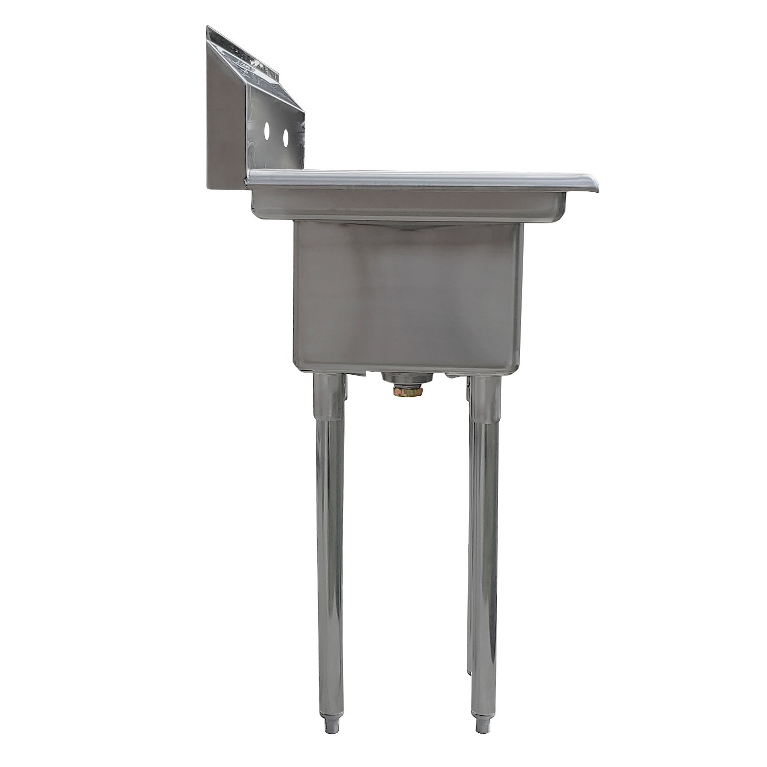30 in. x 20 in. Stainless Steel One Compartment Sink with 14 in. x 10 in. Bowl