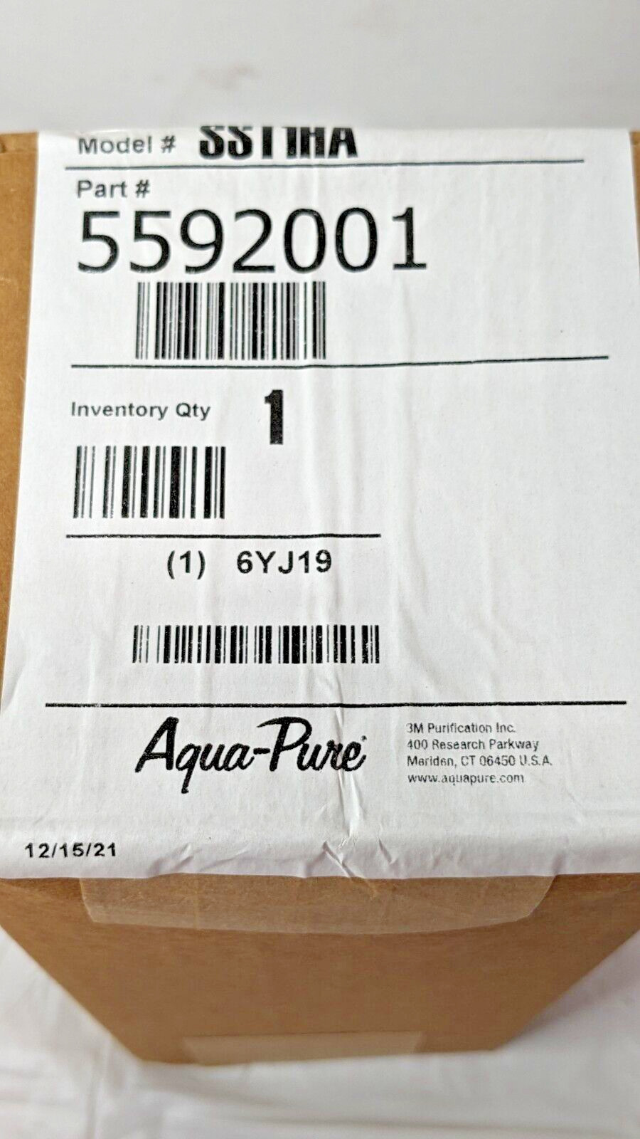 3M Aqua-Pure Stainless Steel Water Filter Housing SST1HA 3/4″ NPT 5592001