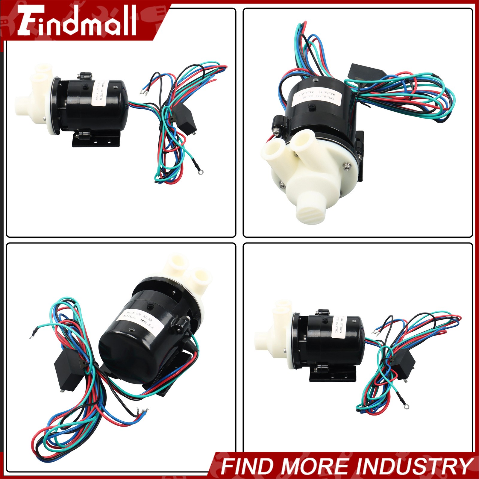 Findmall APTA92P10WD1 Water Pump Motor Assembly For KM-320MAH KM-340MAH