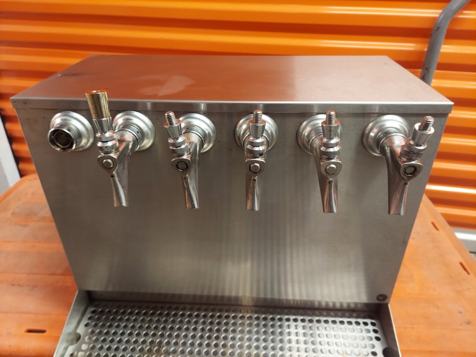 Micro Matic SB620 22″ Underbar Draft Beer Dispensing Tower SS w/ Drip Tray