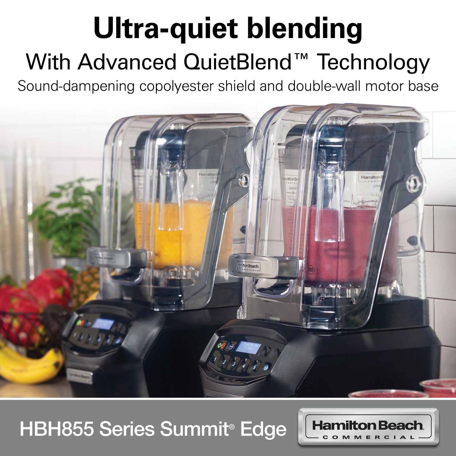 Hamilton Beach Commercial HBH855 The Summit® Edge High-Performance Blender 230V