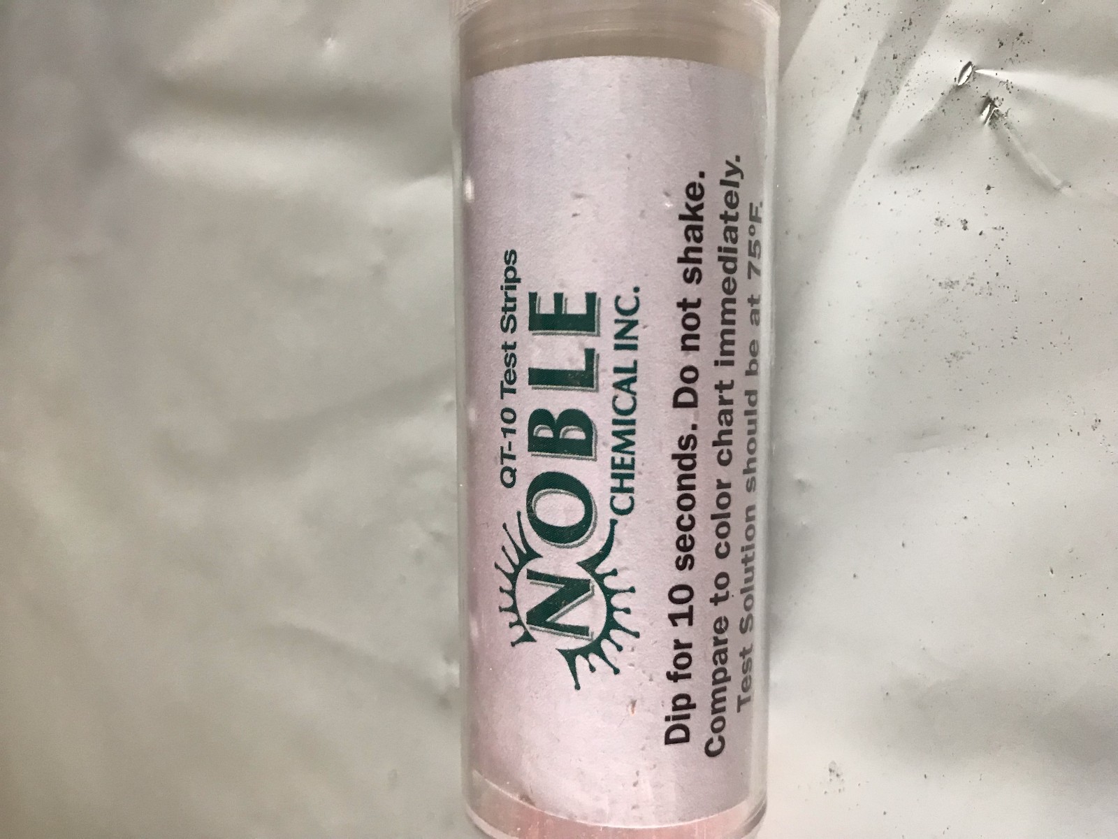 USA SELLER NOBLE 100 CHLORINE SANITIZER TEST STRIPS 2″ FREE SHIPPING USA ONLY