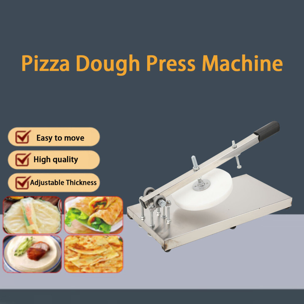 Pizza Dough Press Machine Pizza-Base Presser Platen 20cm Diameter