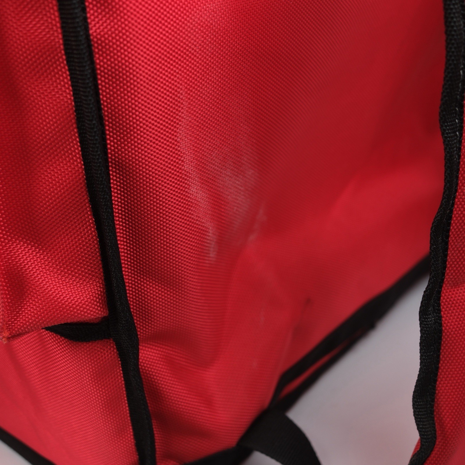 DoorDash Insulated Delivery Backpack Thermal Cooler Shelf Food Bag Red Staff