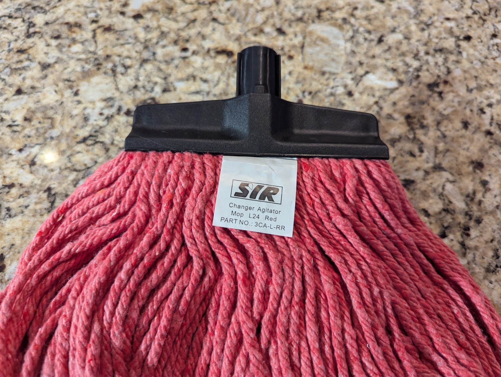 SYR Charger Mop Head, Red, Large 3CA-L-RR 1 mop head