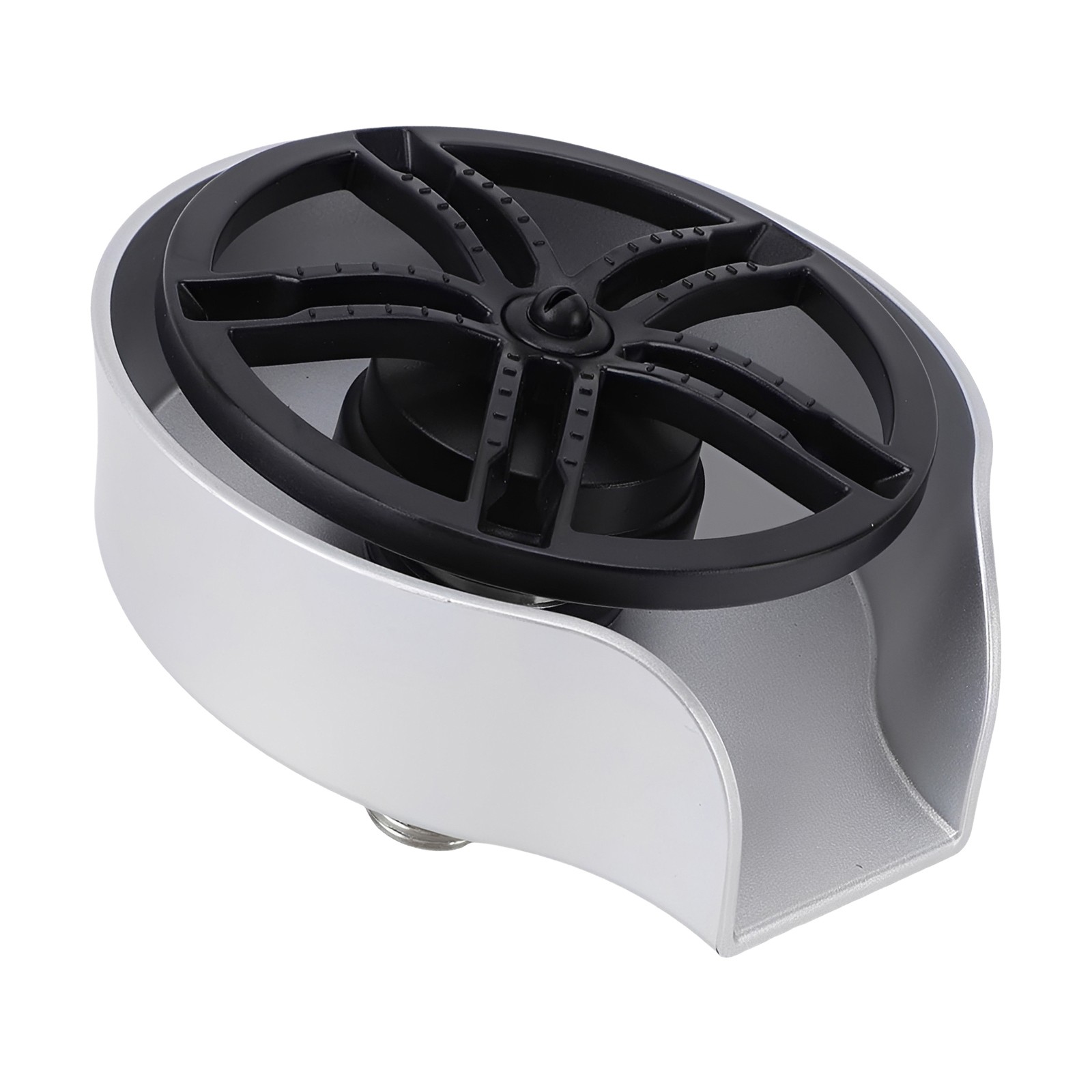 360° Rotating High Pressure Pull Out Glass Rinser Kitchen Sink Cup Bottle Washer