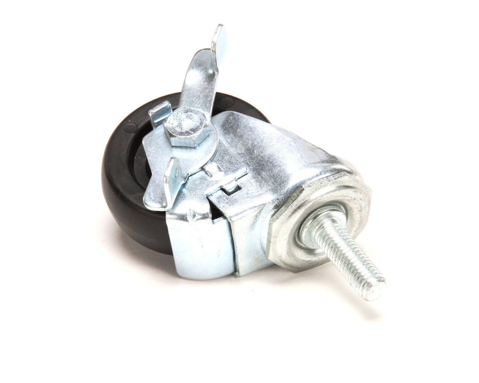 Continental Refrigeration Caster, Stem (3″ W/ Brake) (3-5/8″ Total Hgt) Chg