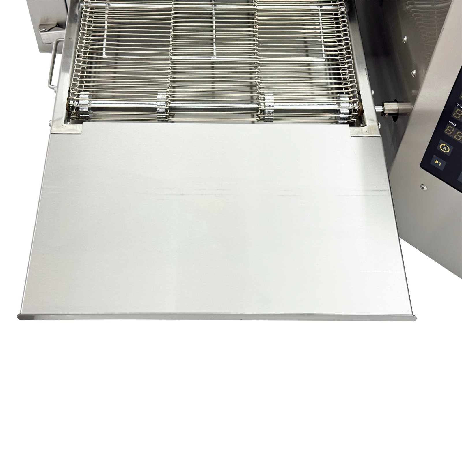 220V 1PH Electric Countertop Conveyor Pizza Oven Commercial Baking 15″ 9kW