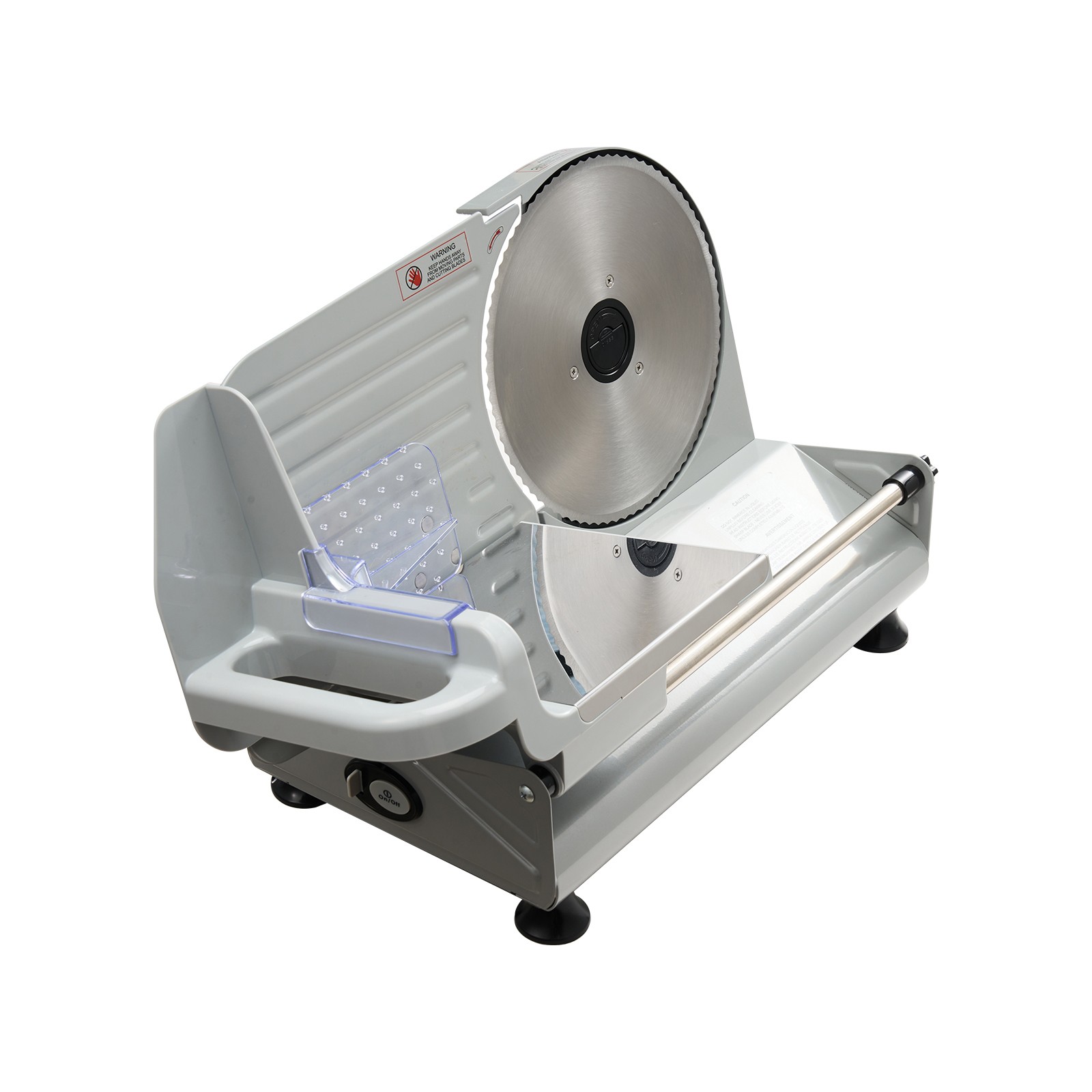 Uimoso 200W Electric Meat Slicer w/Dual 8.6″ Blades &Adjustable Thickness 0-0.6″