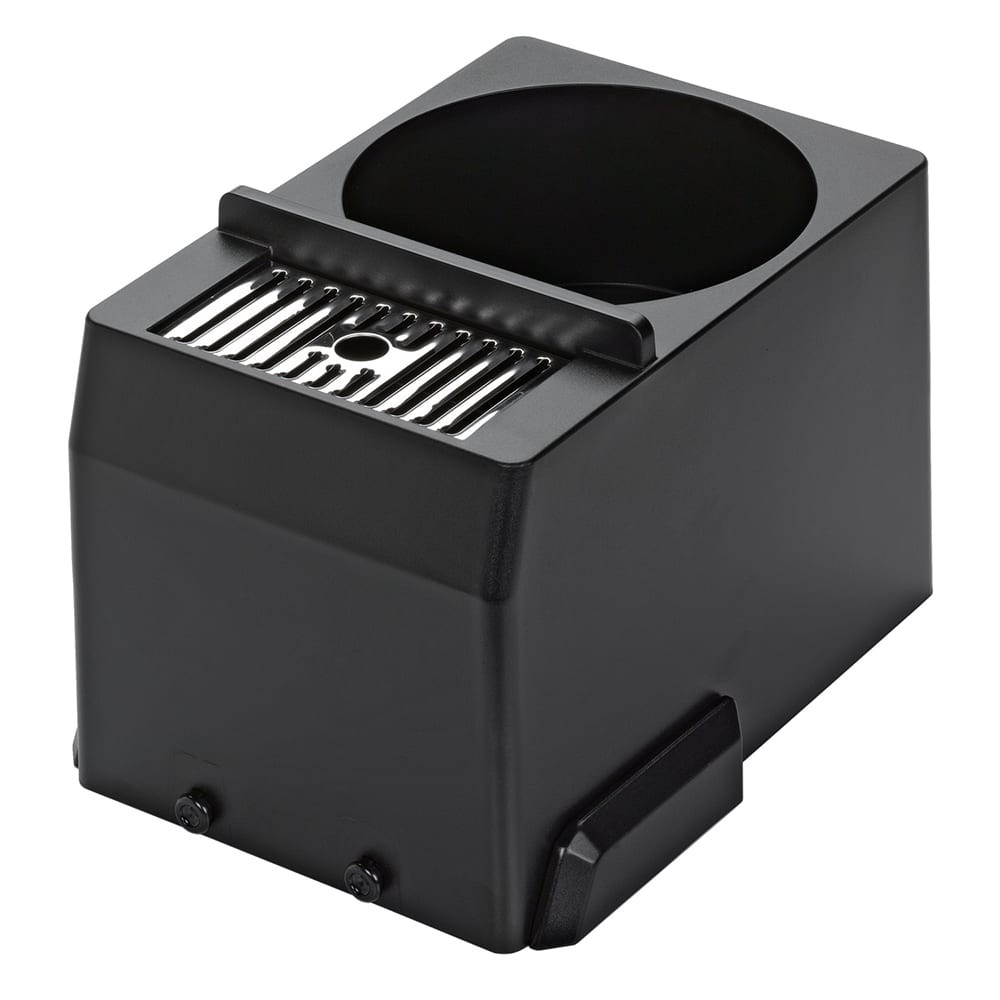 Service Ideas APDT1HBL Modular Airpot Holder Drip Tray Black ABS Plastic