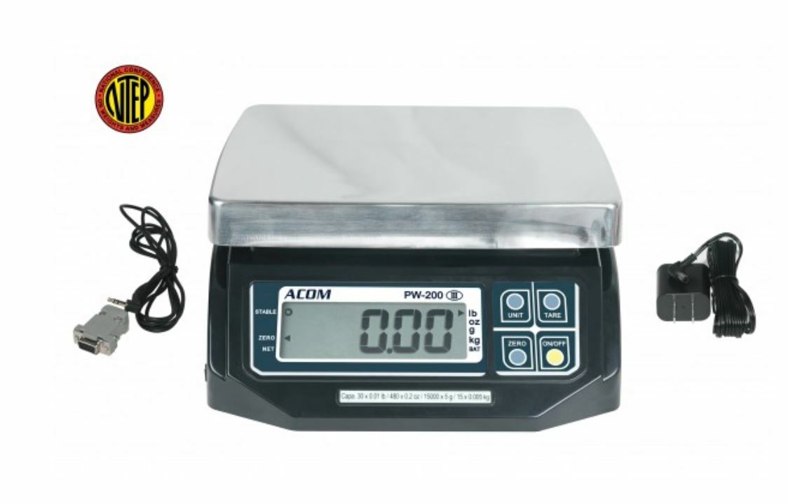 ACOM PW-200RS «CLOVER POS» Interface Portion Control Scale(work with CLOVER POS)