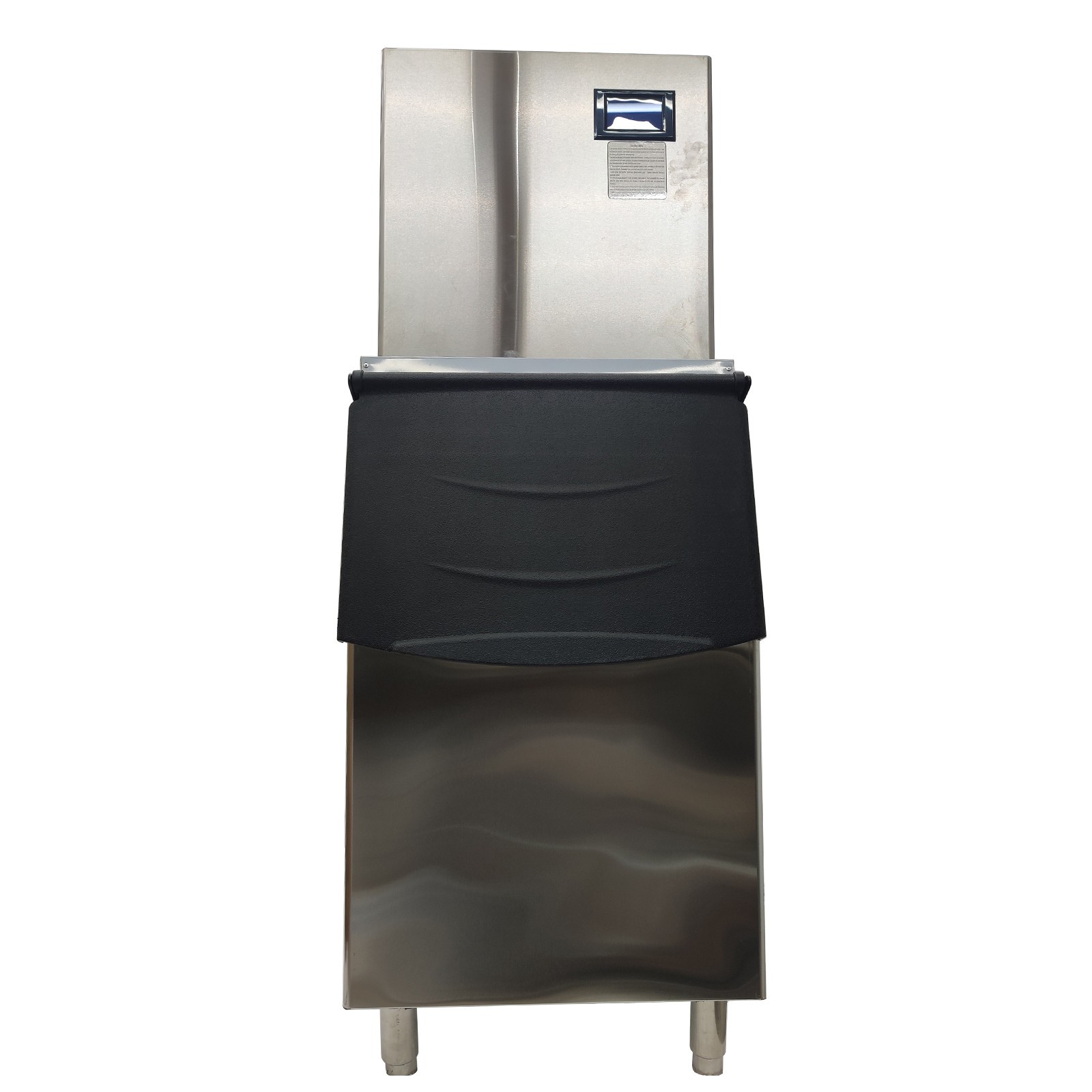 110V 550LBS/24H Commercial Ice Maker Machine, Air Cooled w/220LBS Storage Bin