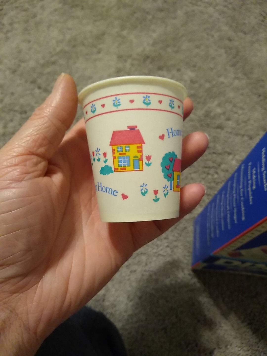 Dixie Disposable Cups 5 Oz Home Sweet Home Vintage 1993 – 88 in Box