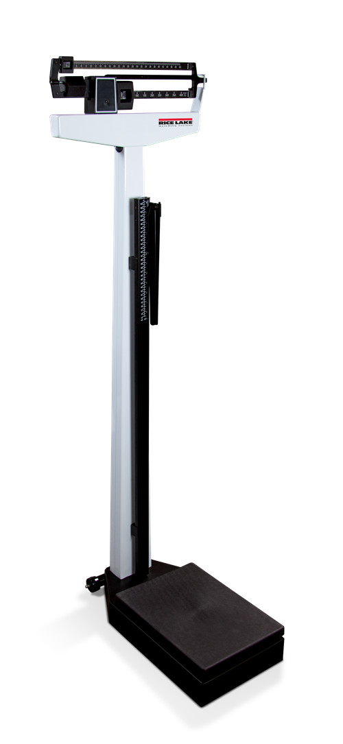 Rice Lake RL-MPS-50 Mech. Physician Scale 450lb w/Height Rod (LB & KG)