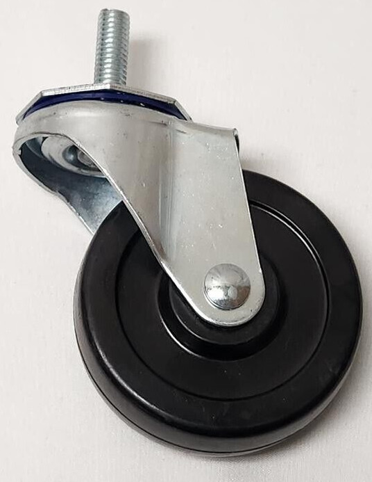 SET OF 4 Heavy-Duty 3″ WHEELS Swivel Caster for Industrial Wire Rack Commercial