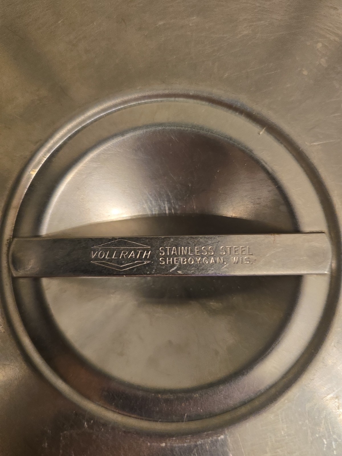 Vollrath Stainless Steel Lid 13″ Round Lid