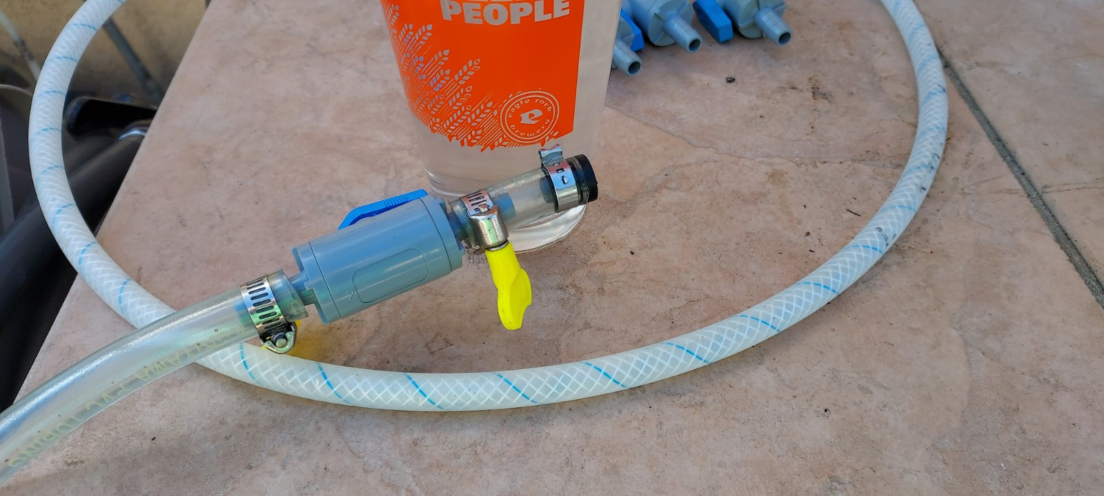 3/8″ In Line Shut-Off Valve / Plastic