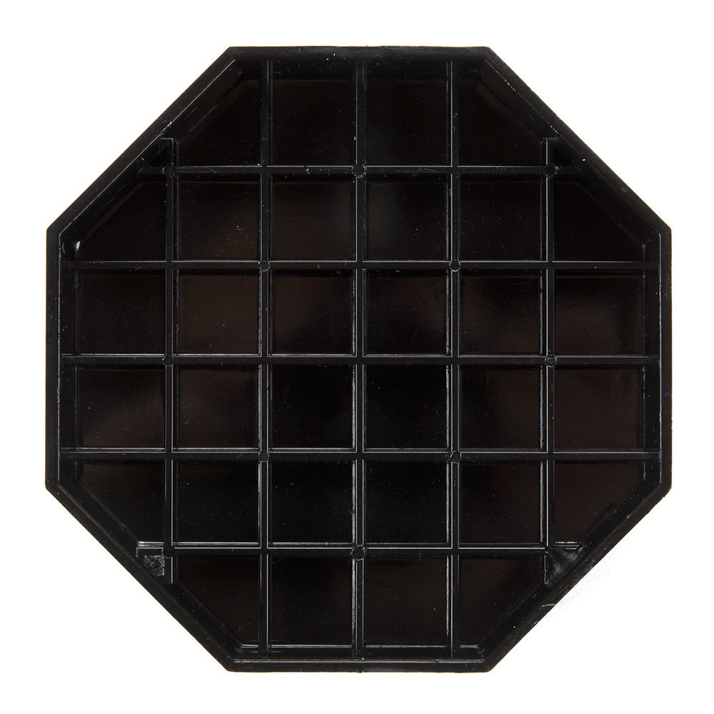 USA SELLER 6″ Black Octagon Pitcher Drip Tray FREE SHIPPING US ONLY