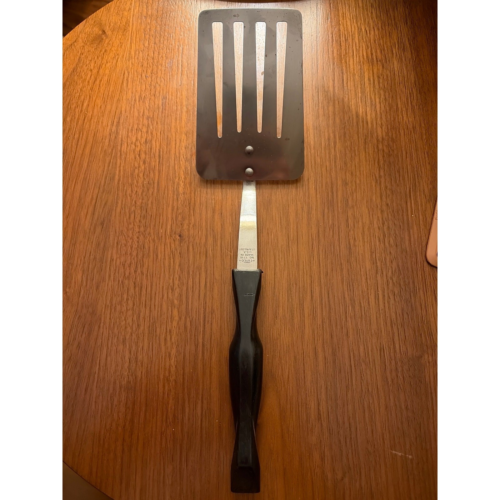 Cutco 1716 12.5″ Slotted Spatula Turner Classic Brown