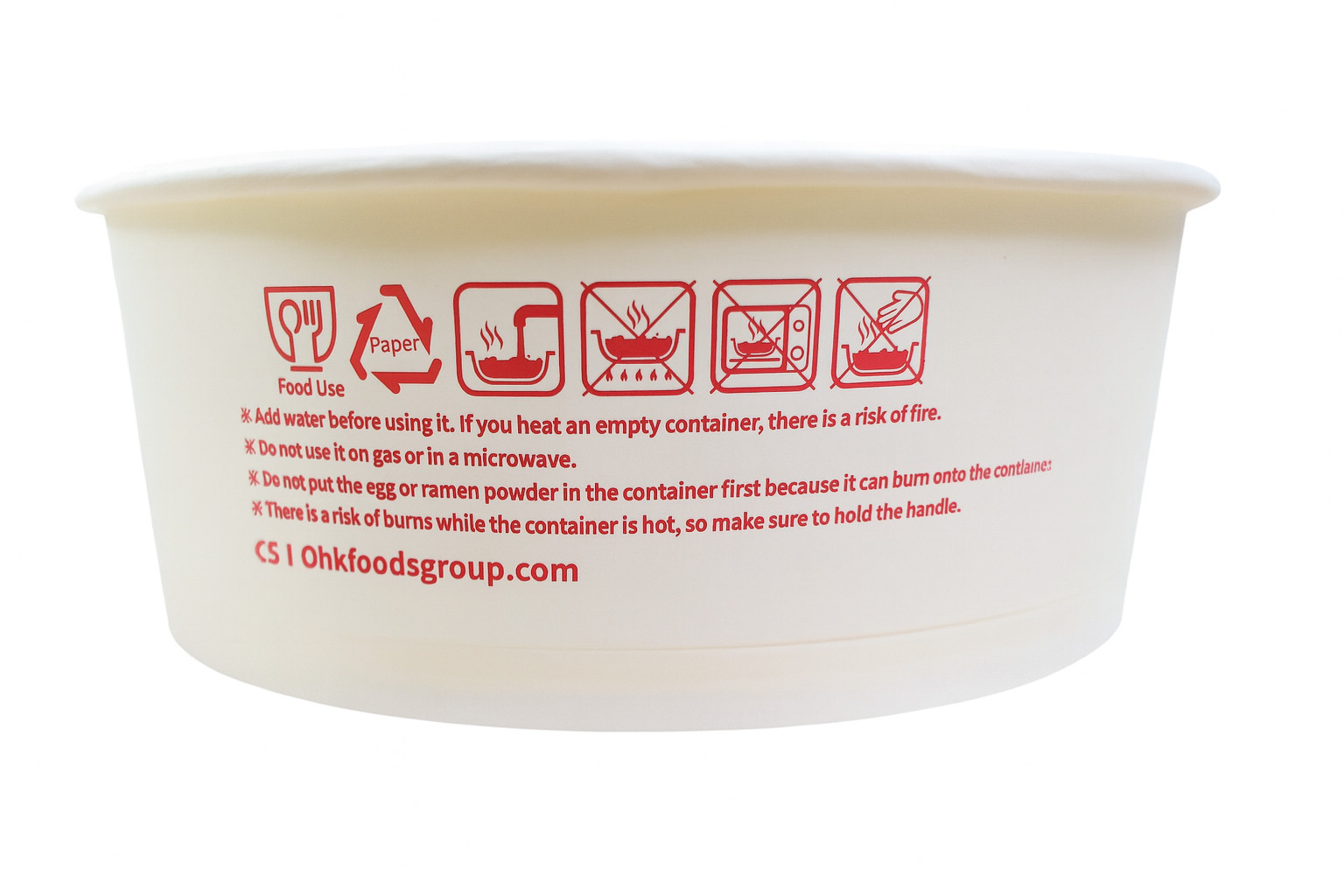 Paper Ramen Bowls – Disposable, LAZO Compatible, Bulk ( 300 )