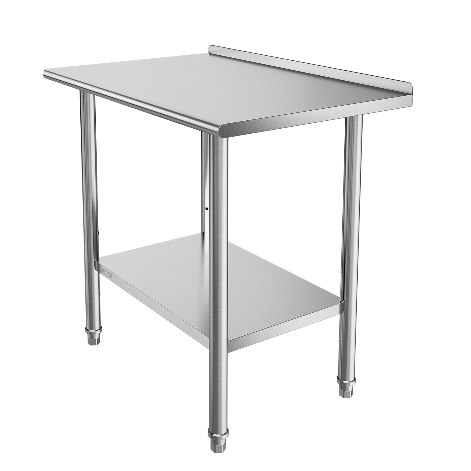VEVOR Commercial Stainless Steel Table Kitchen Catering Prep Table 24×36 Inch