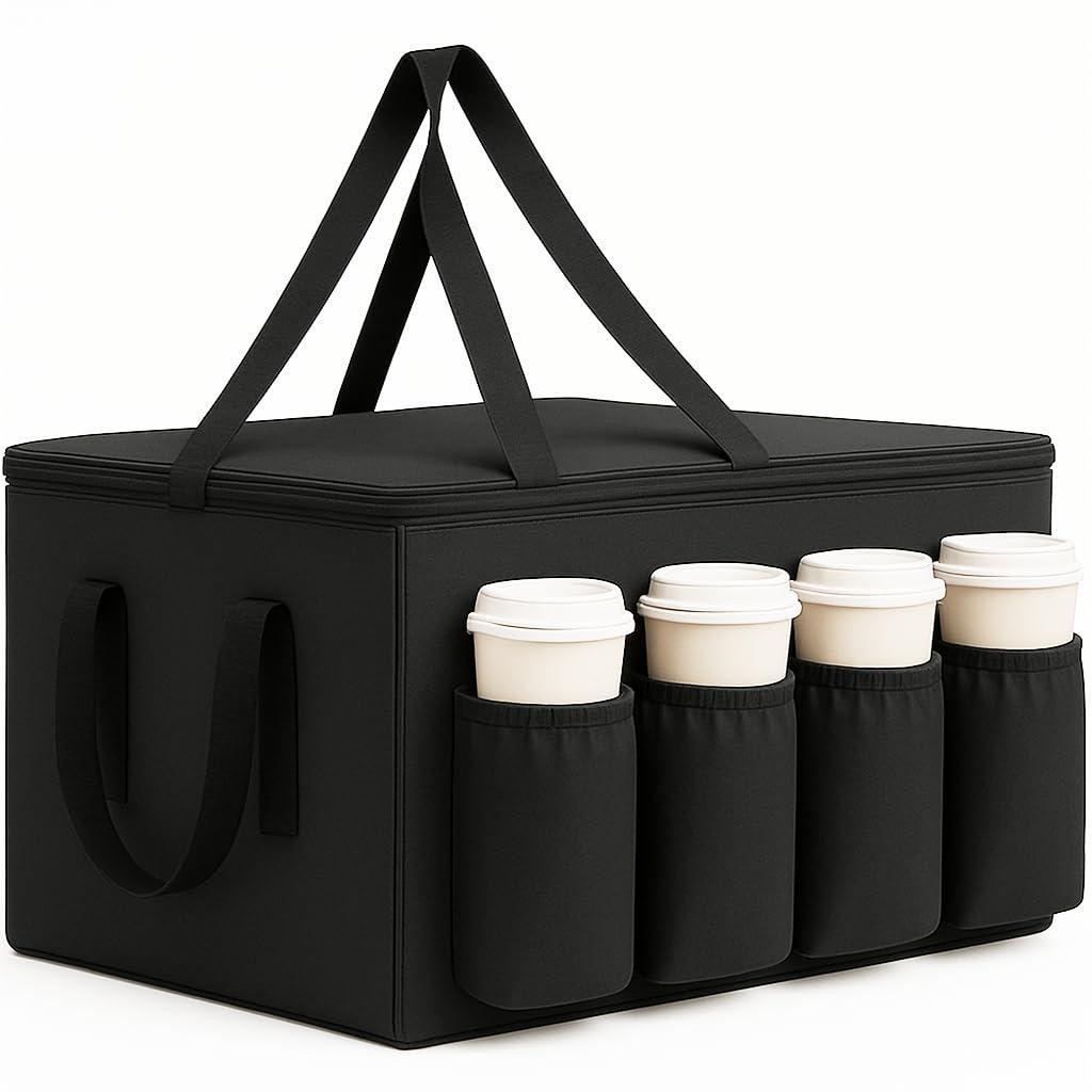 Musbus Catering Bag For Doordash Uber Eats 22x14x13 Insulated Food Delivery Bag