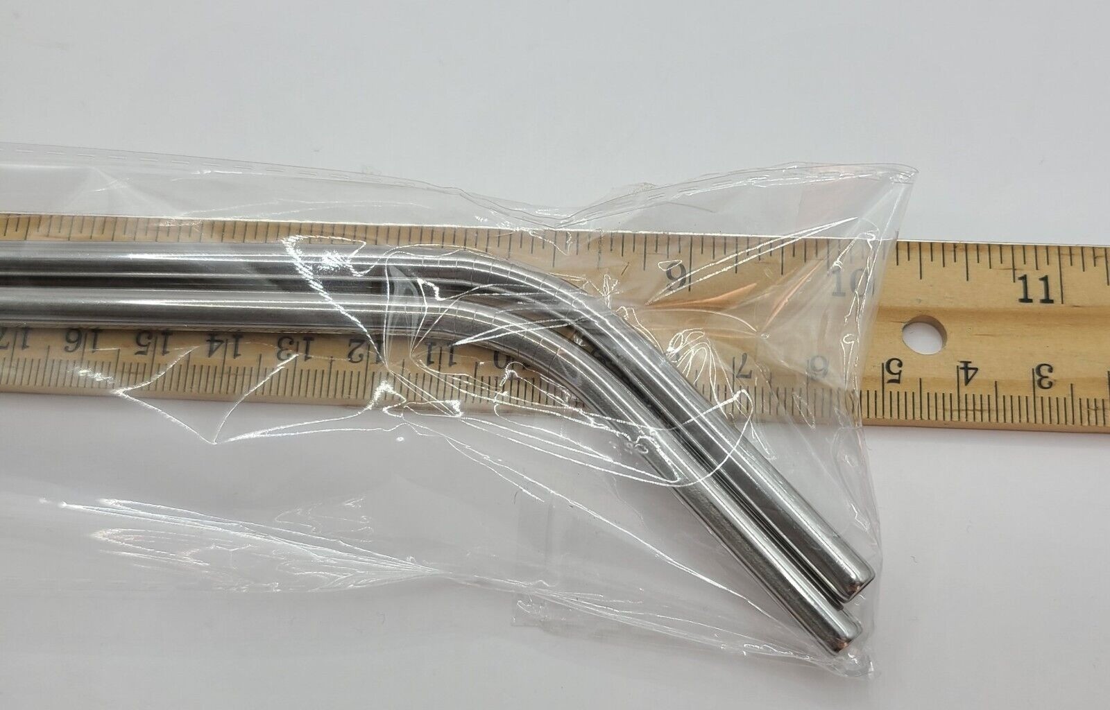 Nutribullet Straws 2-pack Stainless Steel Metal Replacements Factory Sealed New