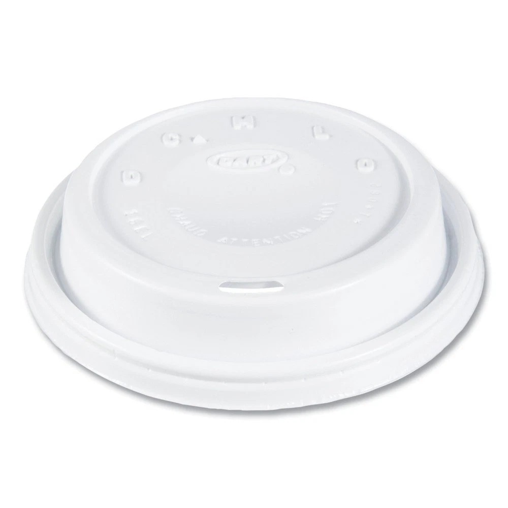 NEW Dart 12El Cappuccino Dome Cup Sipper Lids, 12oz, Case Of 1000, FREE SHIPPING