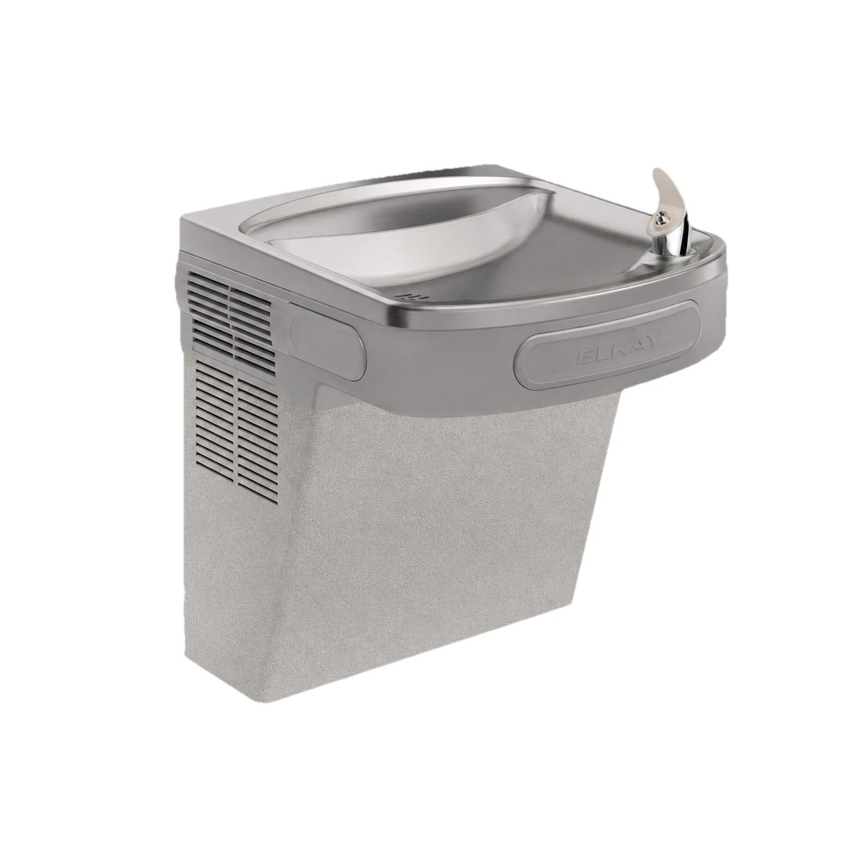 LZS8L Single Filtered ADA Water Fountain, Cooled, Light Gray Granite, 120V