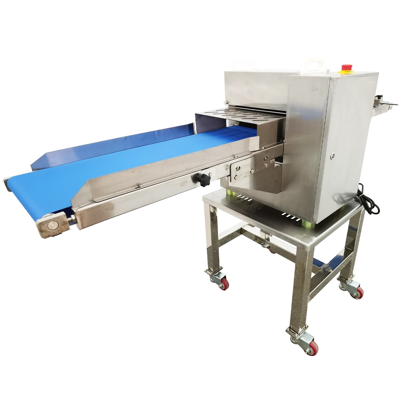 110V Commercial Meat Dicer Fully Automatic Meat Cutting Machine 1PH 0.75KW