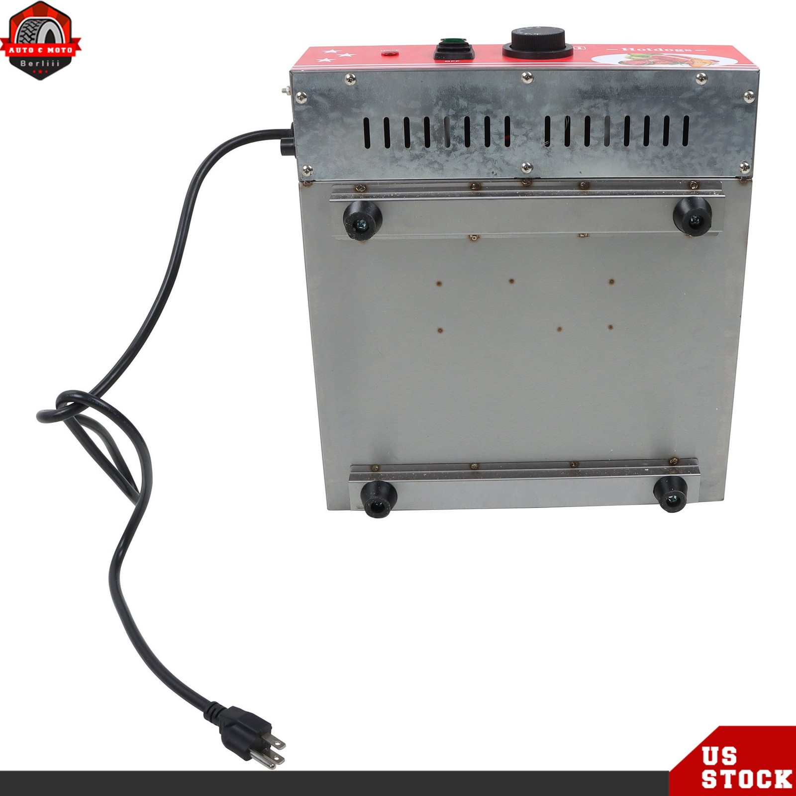 Stainless Hot Dog Steamer 27L Top Load Hut Steamer for 175 Hot Dogs & 40 Buns