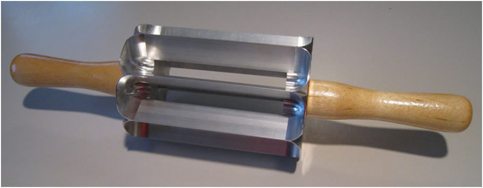 1each 2″x 5″ oblong cutter long johns hot dog buns eclairs maple bars -7 cut