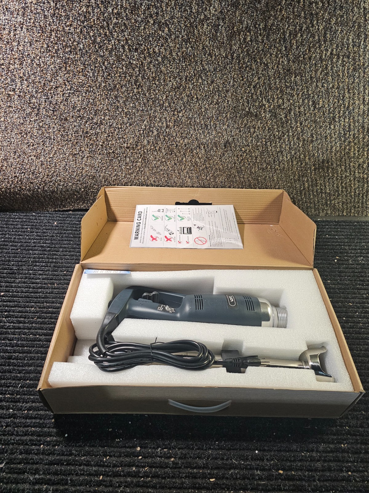 VONCI VC-IB500LV-BLD400 500W Commercial Immersion Blender, 16″ Removable Shaft