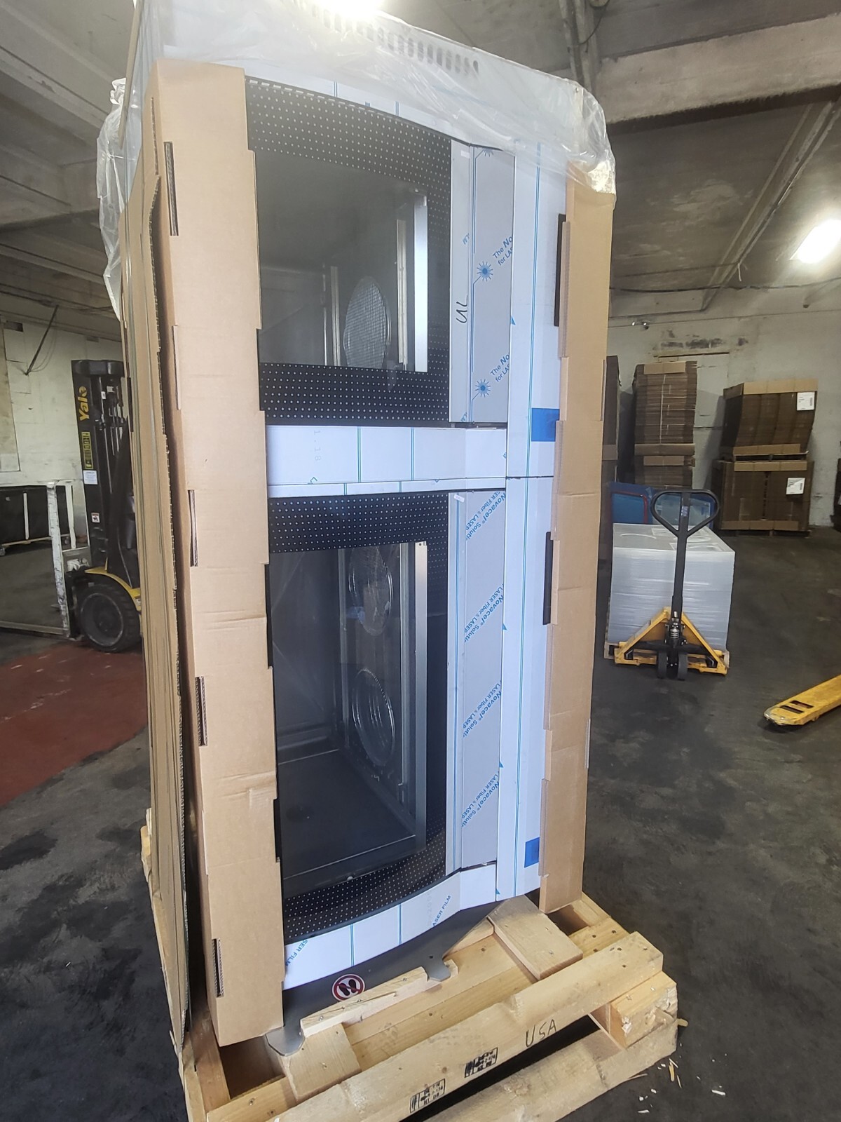 Baking oven – BRAND NEW! WIESHEU Dibas 64 blue -S&L double stack with Steamer.