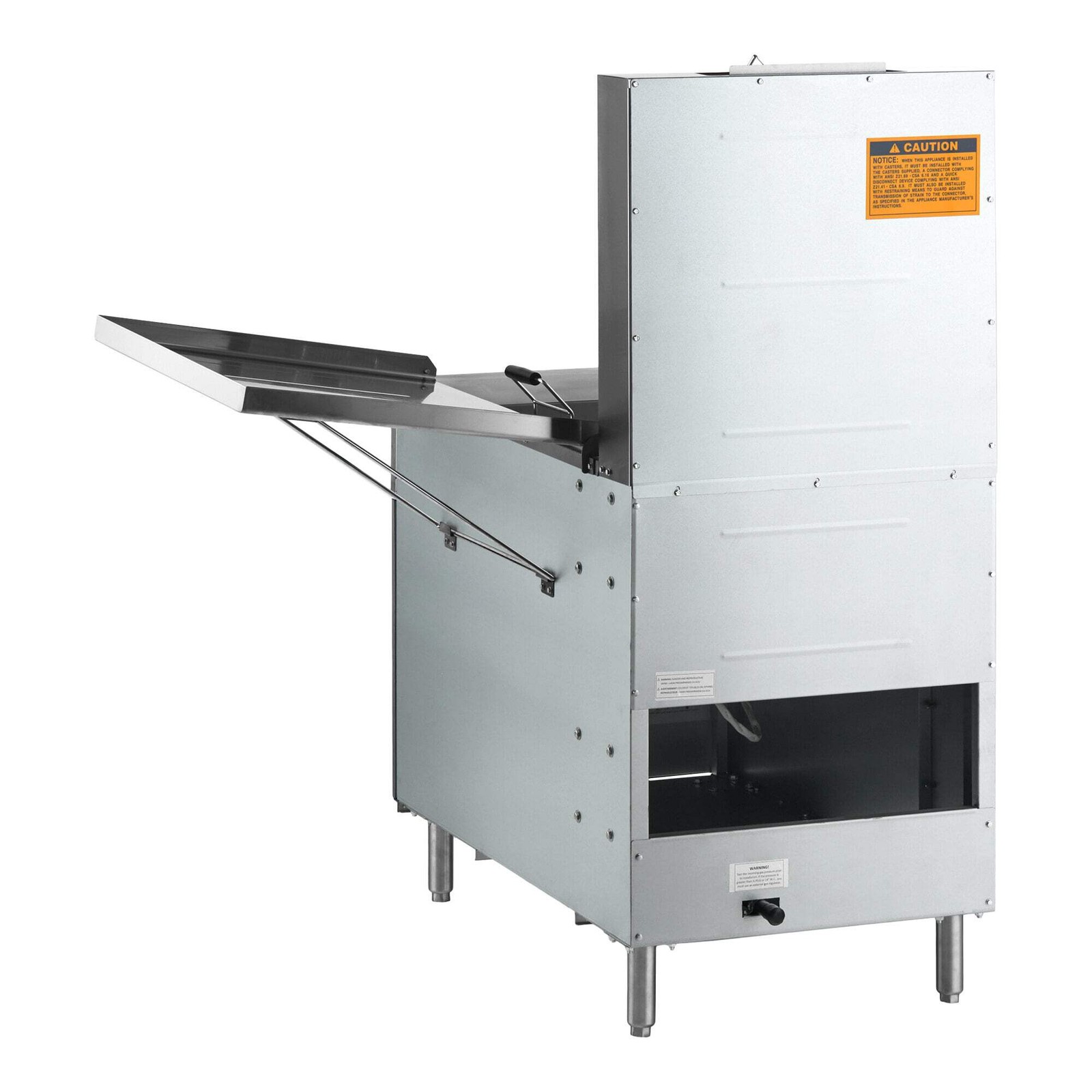 Natural Gas 110-125 lb. Flat Bottom Funnel Cake / Donut Fryer – 90,000 BTU