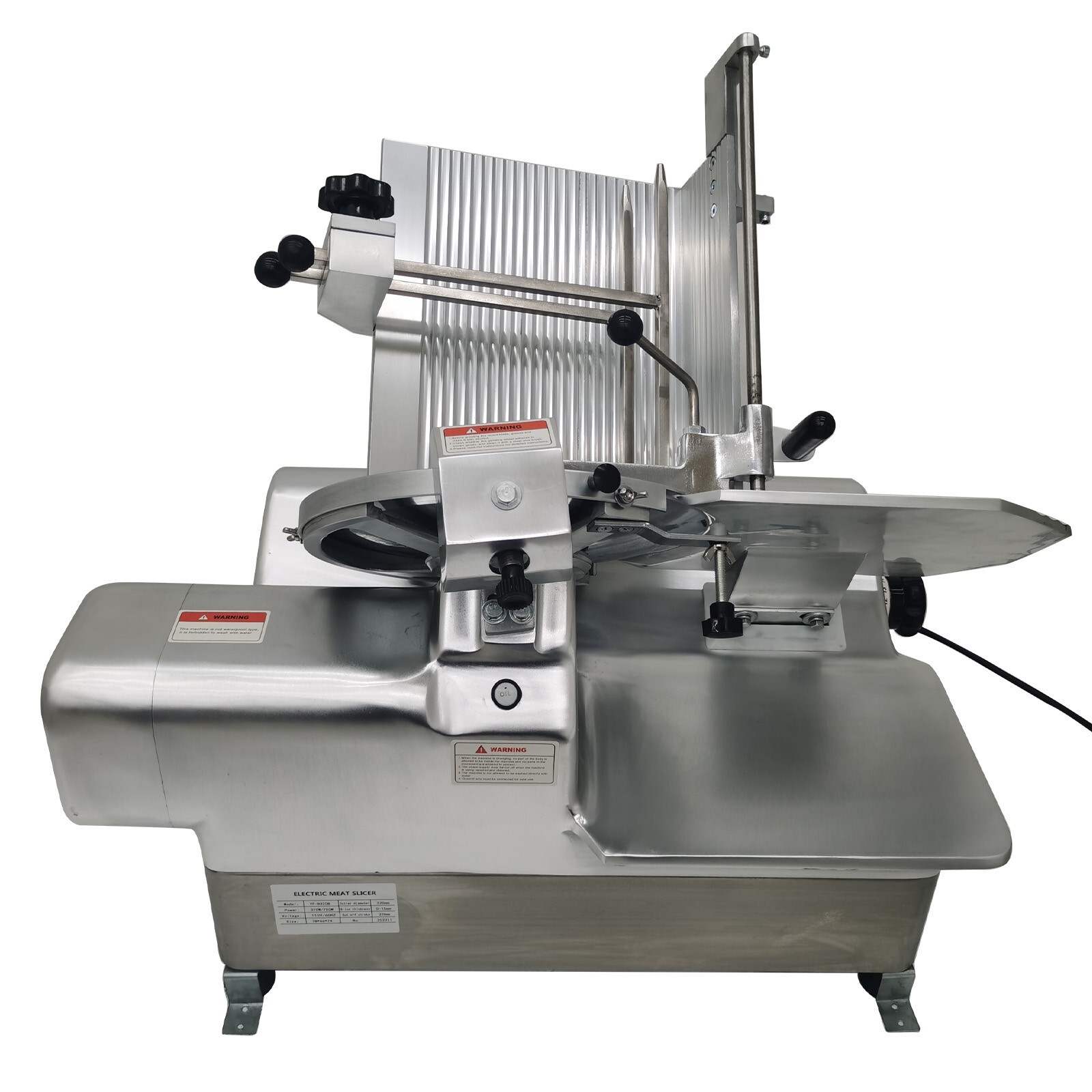 Automatic Commercial Meat Slicer Machine 110V Beef Mutton Roll Slicer Frozen Mea
