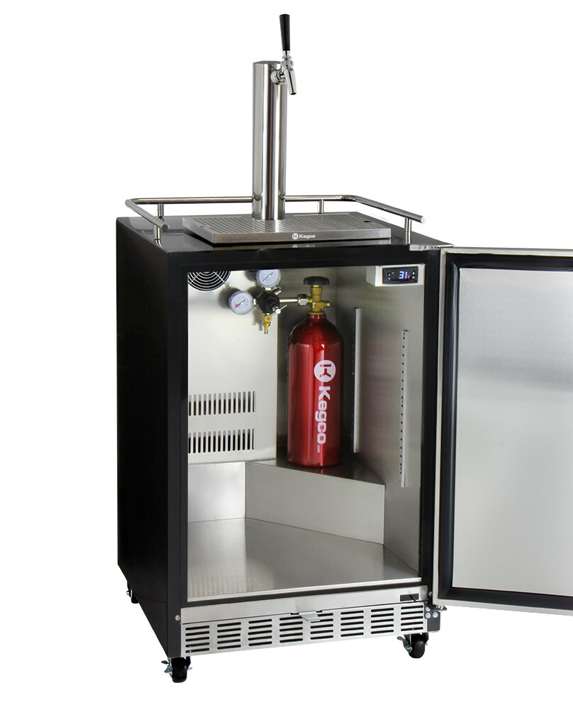 Kegco HK38BSC-L-1 Commercial Built-In Kegerator w/ X-CLUSIVE Dispense Kit