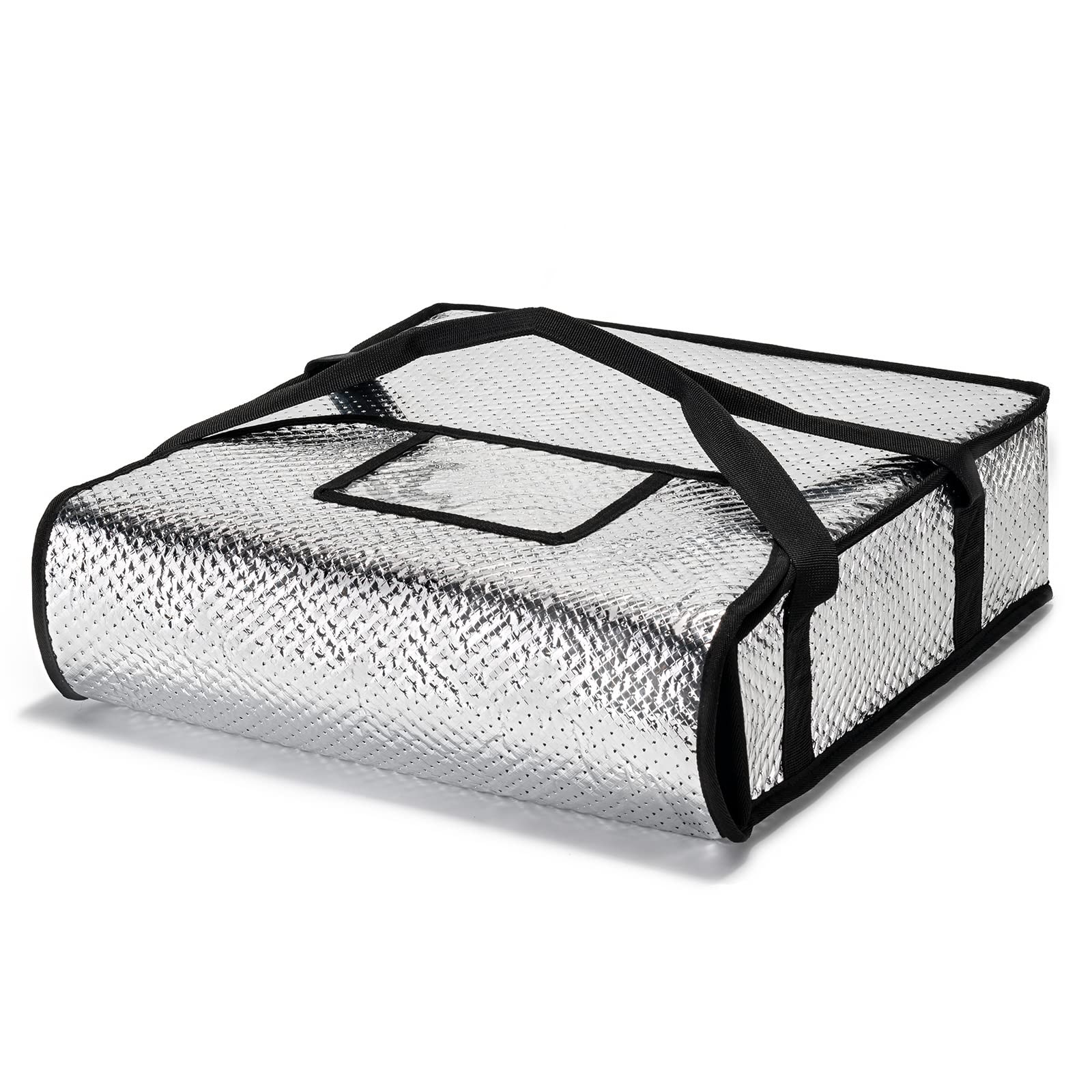 Pizza Bags for Delivery 18″ X 18″ X 5″ Moisture-Free Heavy-Duty Food Carrier