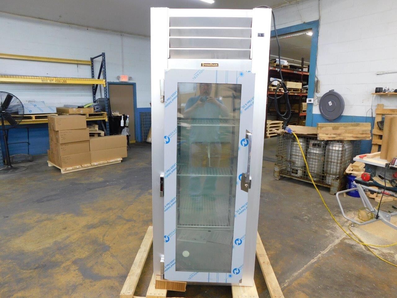 5866 New Aged Inventory, Traulsen Single Door Refrigerator Model: G16013P