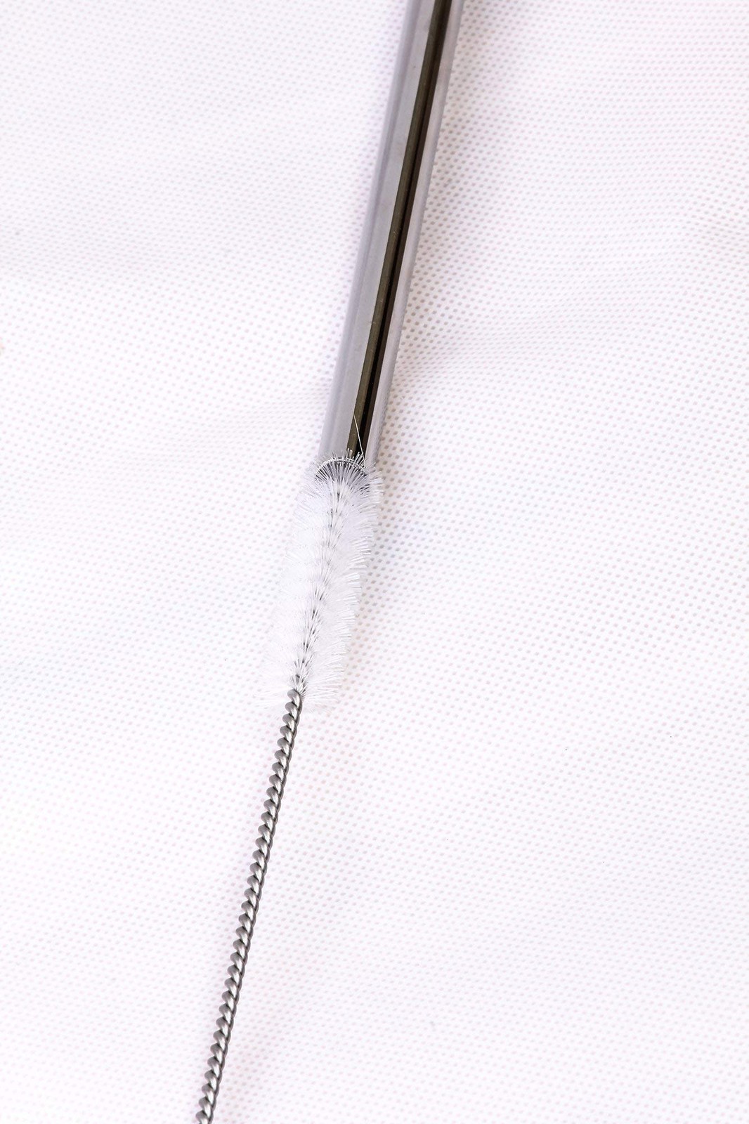 4 JUMBO 14″ Stainless Steel 100 oz Straw + 4 Jumbo Straws × 3/8″, Silver