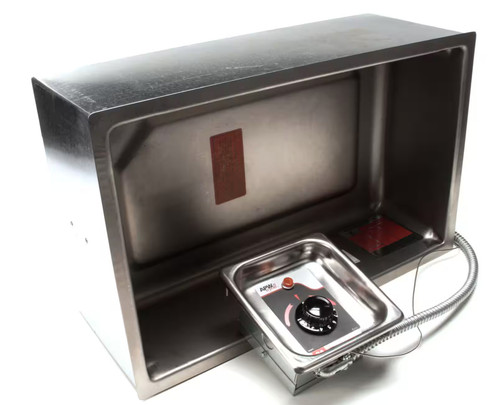 APW Wyott 55356 Hot Food Well with Drain, BM-80CD, Botton Mount, 120V, 1200W