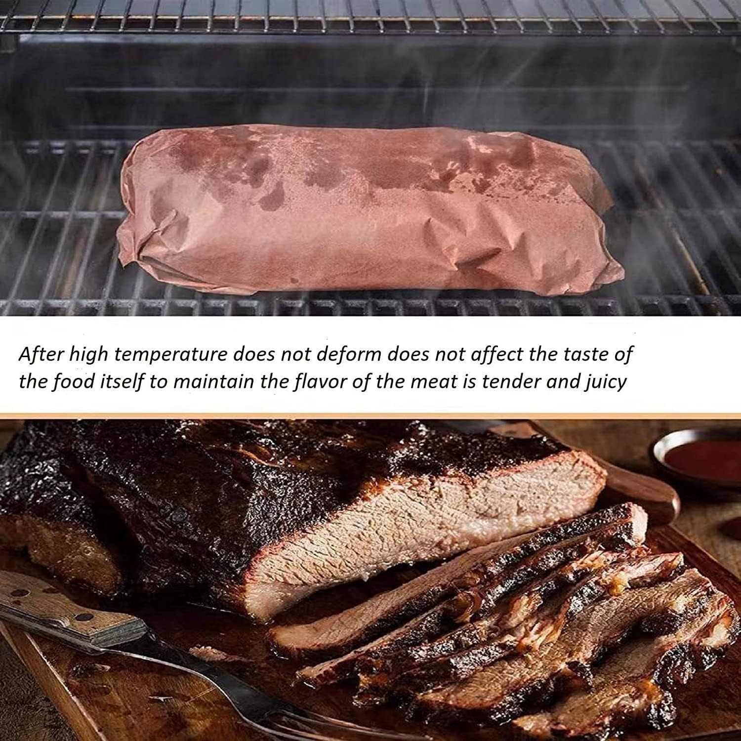 Pink Butcher Paper for Smoking Meat 17.5 in *50Ft Food Grade Butcher Paper Roll