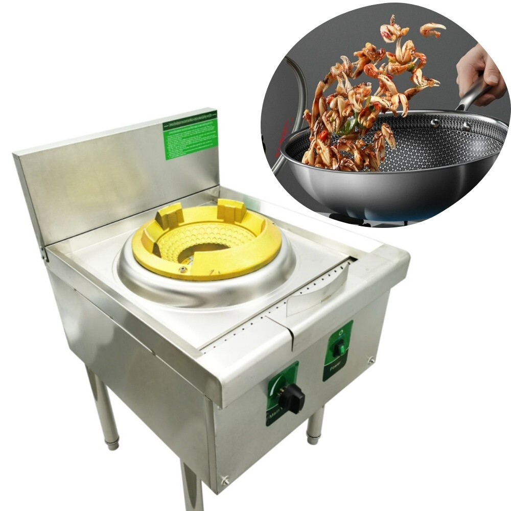Commercial Gas Stove Natural Gas Liquefied Petroleum Cooking Burner Single Stove