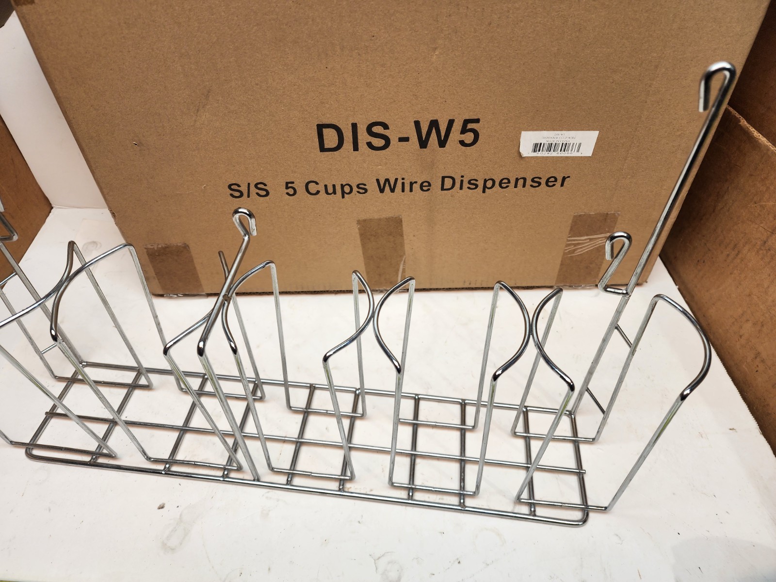 Gsw DIS-W5 commercial Wire cups and lids Dispenser 5-Cups