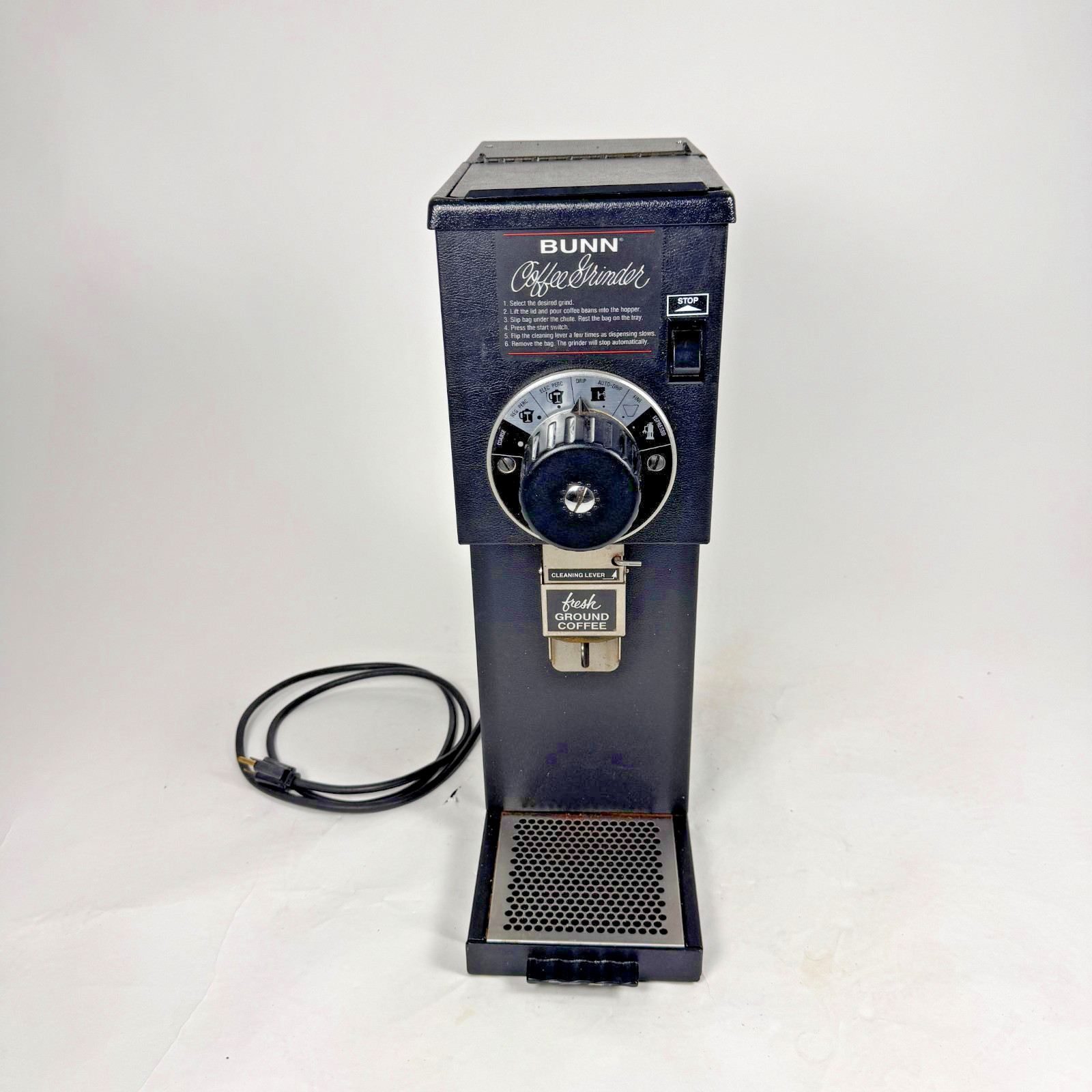 Bunn G1-MD Commercial Coffee Grinder Bulk Bean Burr Mill 120V Tested