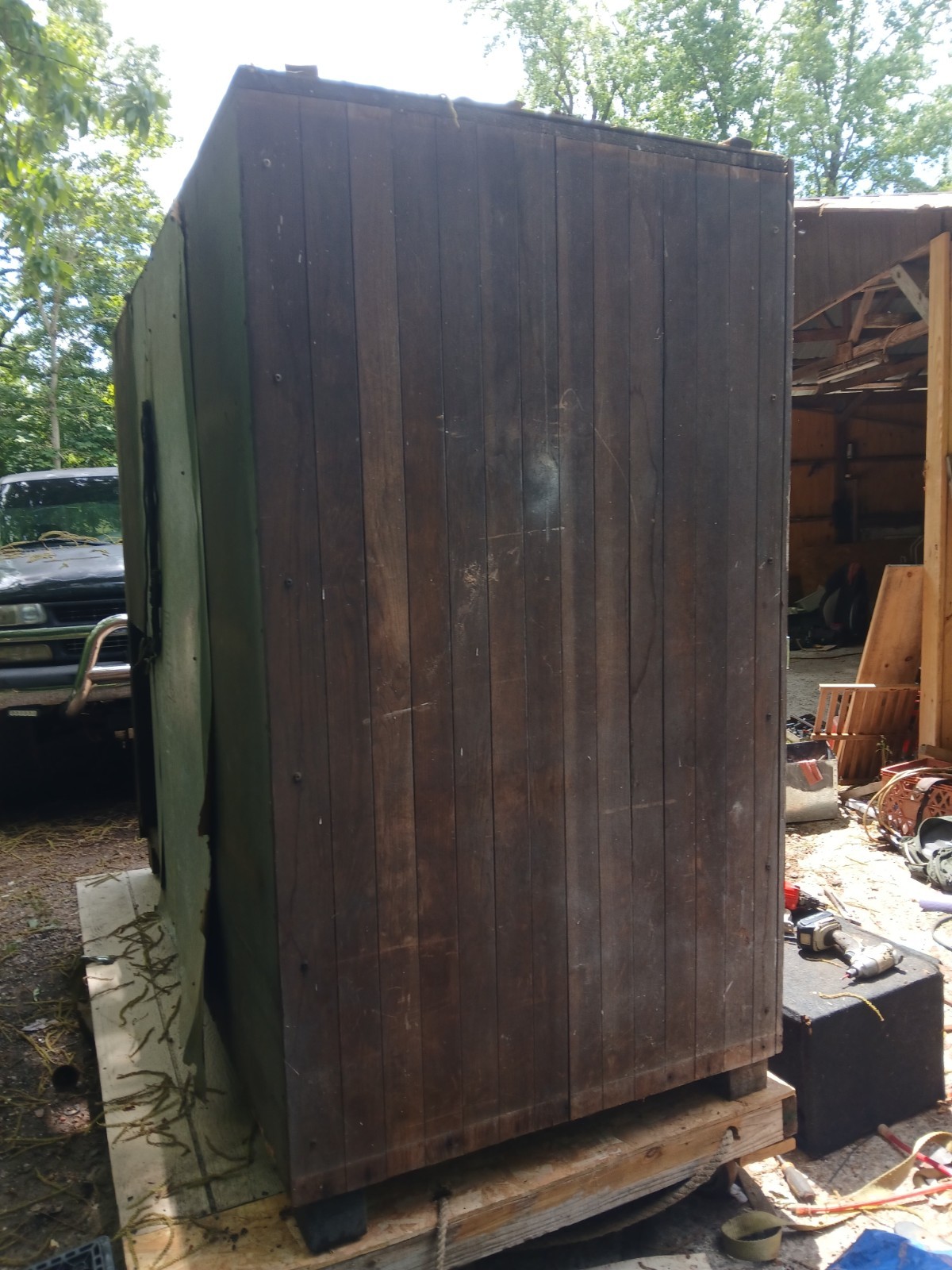 McCray Refrigerator Co. U.S. No. 65 Commercial Wooden Refrigerator W-950-QM-3636
