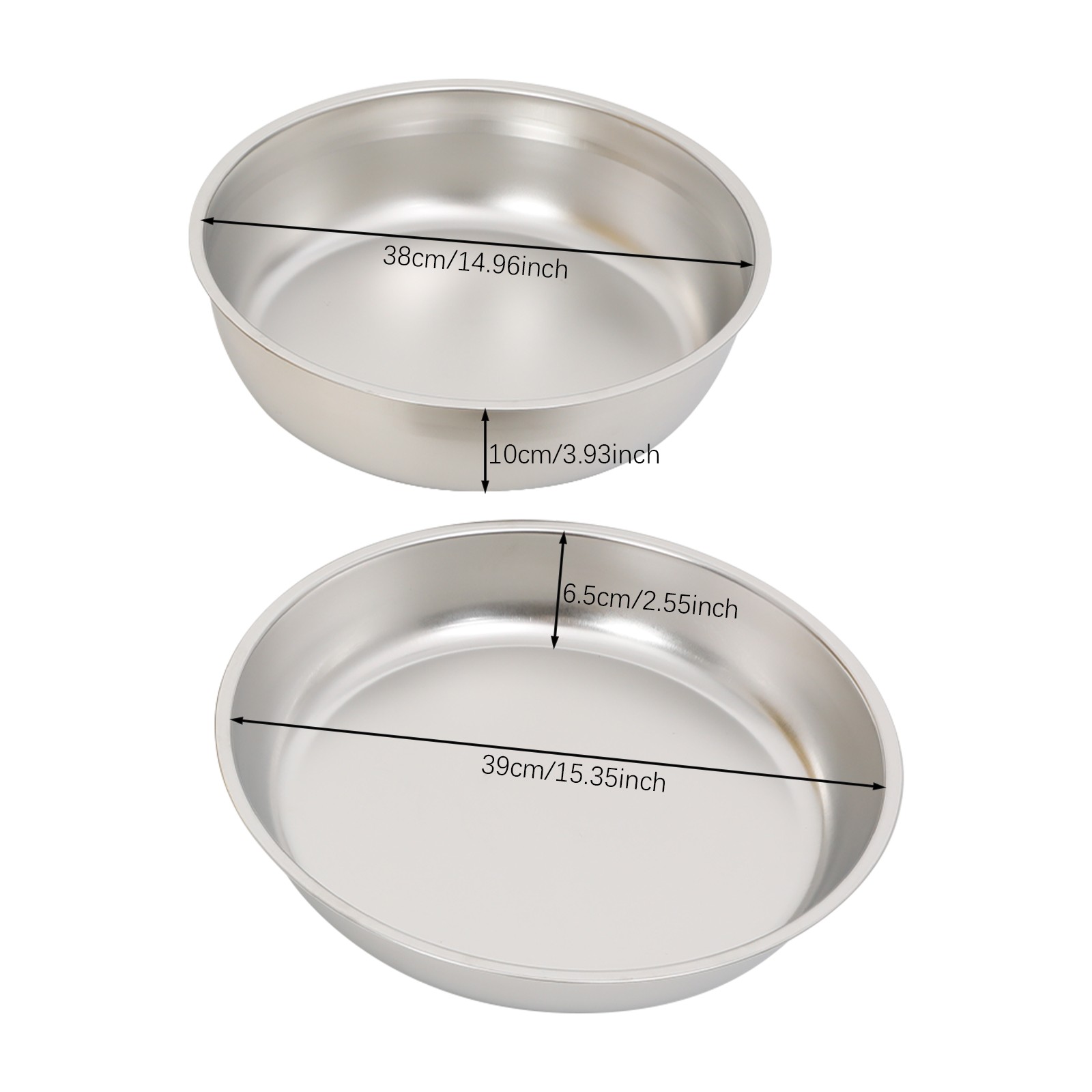 3Pcs Chafing Dish Buffet Set Stainless Steel Buffet Warmer Chafers &Warmers Sets