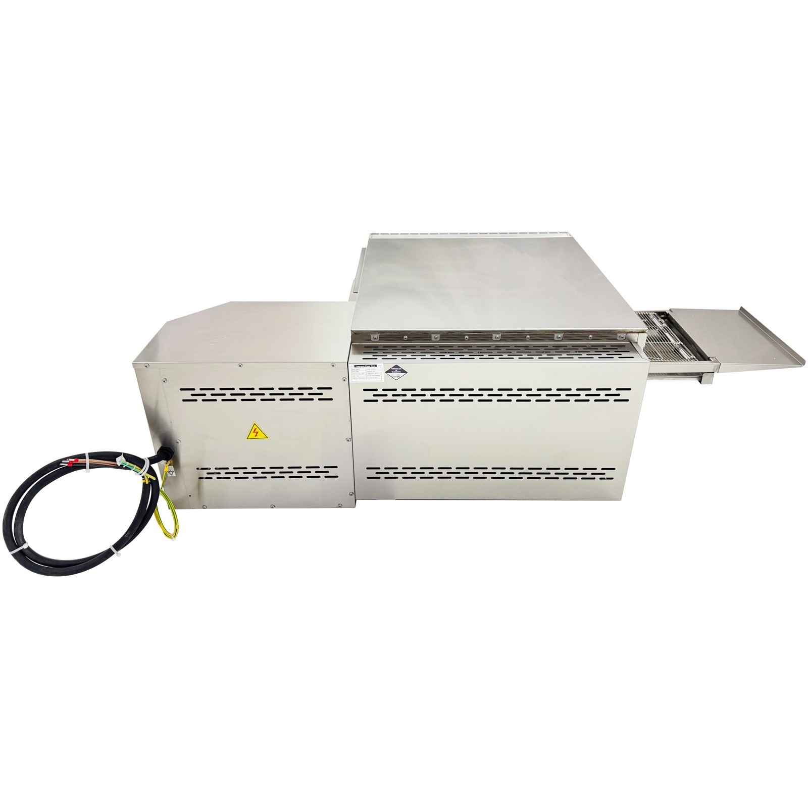 220V 1PH Electric Countertop Conveyor Pizza Oven Commercial Baking 15″ 9kW