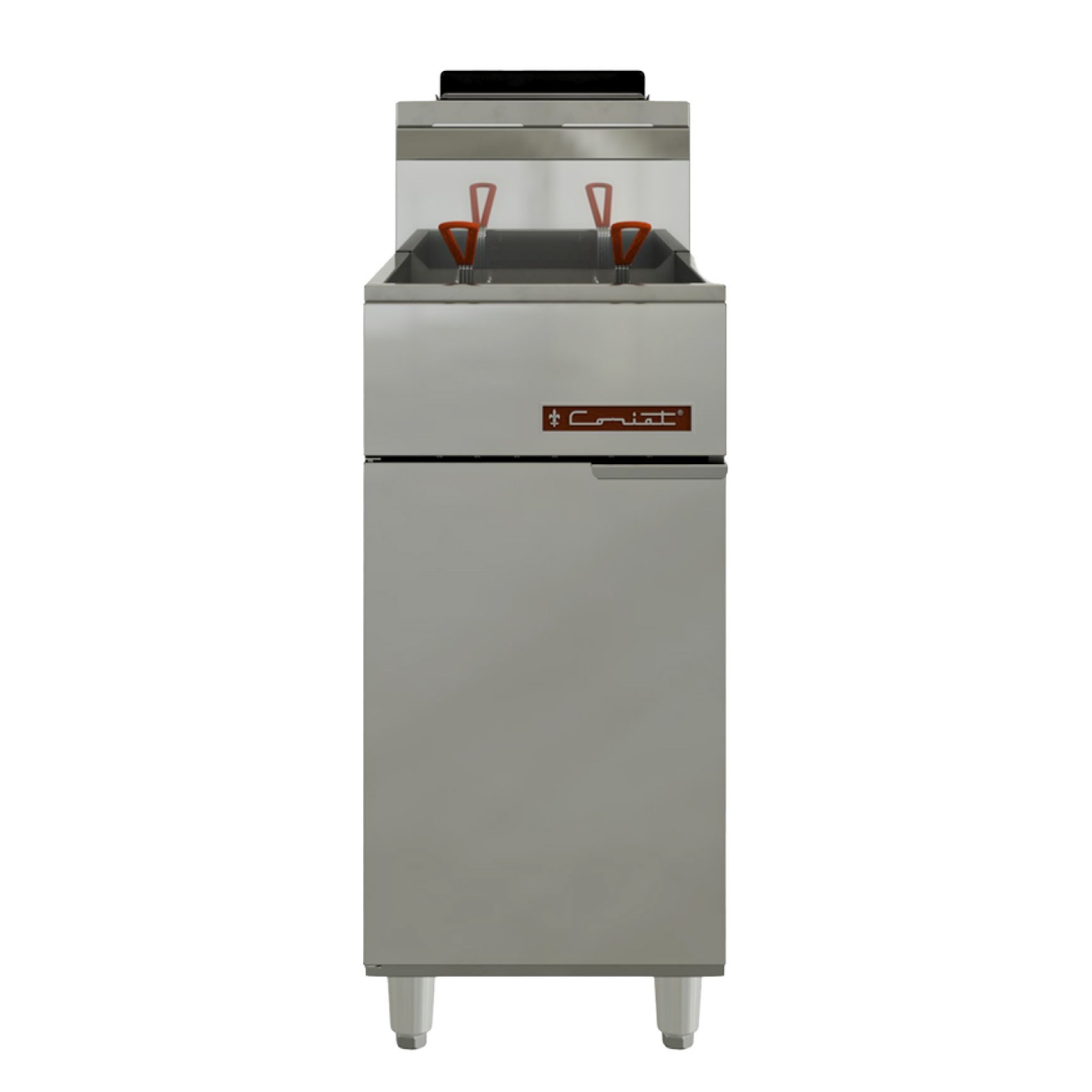 Coriat Turbo-20-3Q Commercial Gas Fryer – 45 lb Capacity, 90,000 BTU, NSF