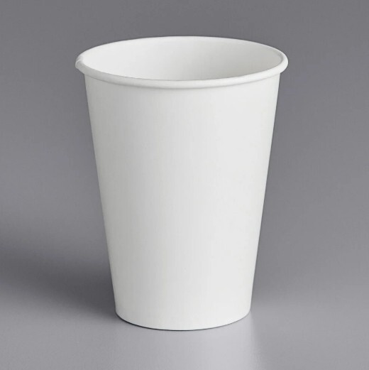 12 oz Disposable Paper Coffee Cups with Lids